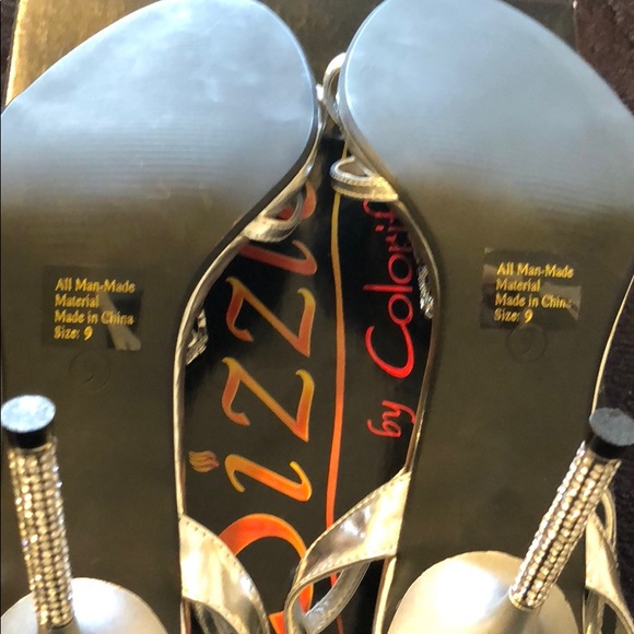 Rhinestone stiletto heels brand new! - Picture 7 of 8